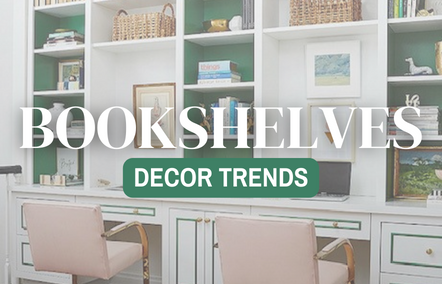 Decor Trends: Bookshelves