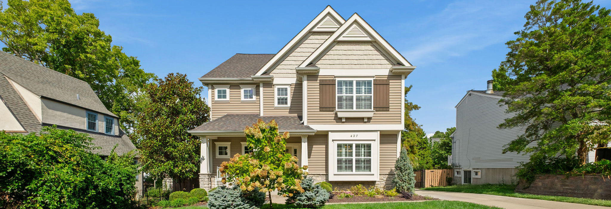 427 Central Place | Stunning Craftsman-Style Home